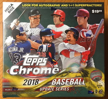 2018 Topps Chrome Update Mega Box