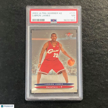 2003 Ultra Hummer H2 LeBron James #171 PSA 7
