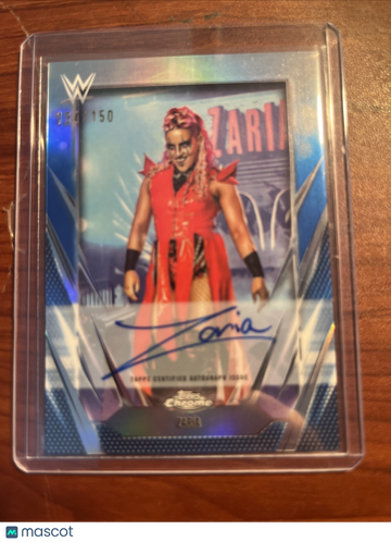 2026 Topps Chrome WWE Zaria #BCA Chrome Topps