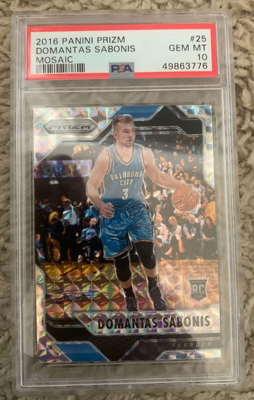 2016 mosaic domantas sabonis psa 10