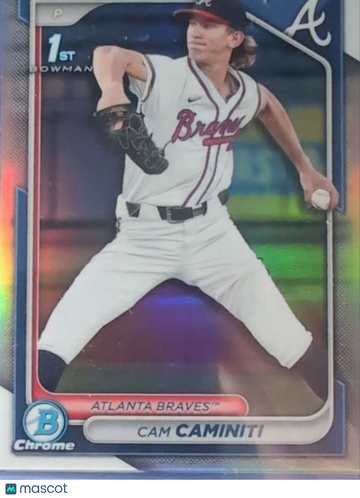 2024 Bowman Draft - Chrome Refractor Cam Caminiti #BDC-20