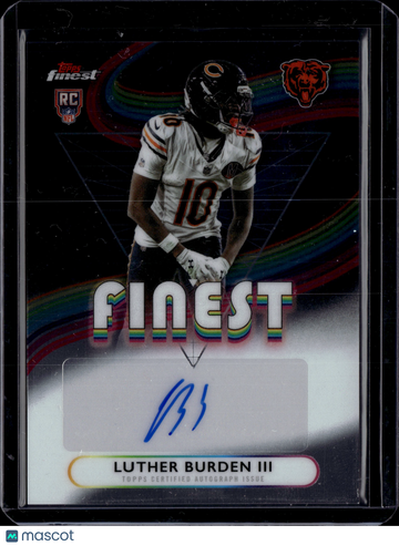 2025 Topps Finest Luther Burden III #RFA-LB RC