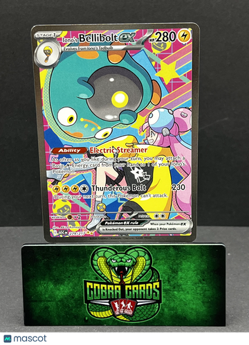 2026 Mega Evolution – Ascended Heroes Iono's Bellibolt EX Holo Secret Rare SAR #279/217
