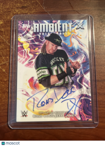 2025 Exalted Road Dogg Jesse James #AMA-RDJ AmbientAutographs