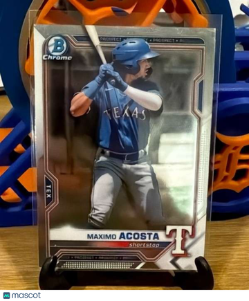 2021 Bowman Draft - Chrome Maximo Acosta #BDC-139