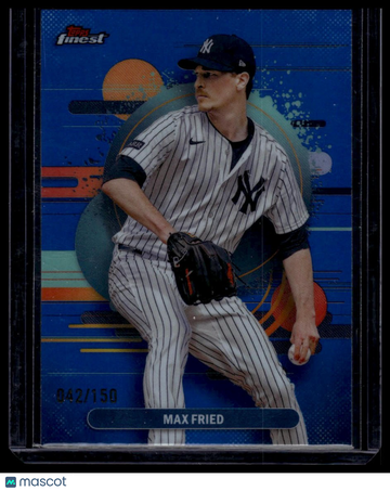 2025 Finest Max Fried #129 Purple SN