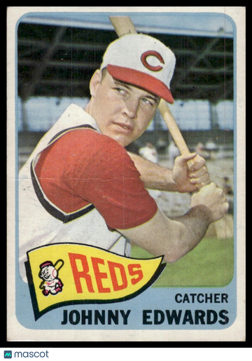 1965 Topps Johnny Edwards #418