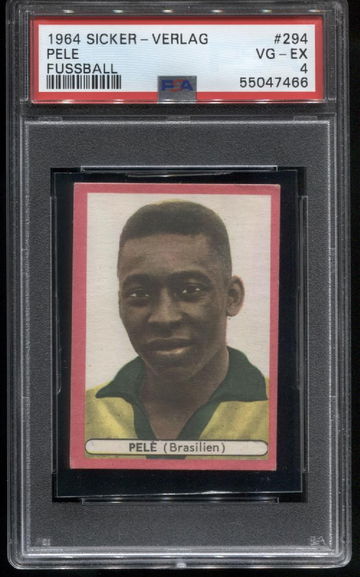 1964 Panini Sicker Verlag Fussball #294 PSA 4 *7466 