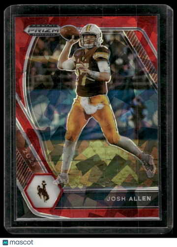 2021 Panini Prizm Draft Picks Josh Allen #No. 4 Red Mosaic