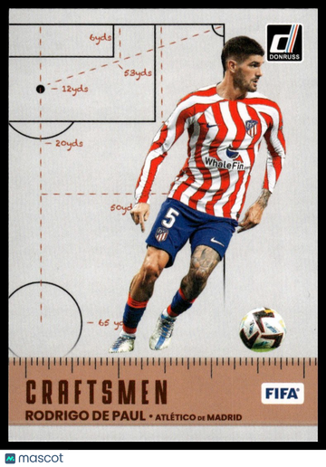 2022-23 Donruss Rodrigo de Paul #2 Craftsmen