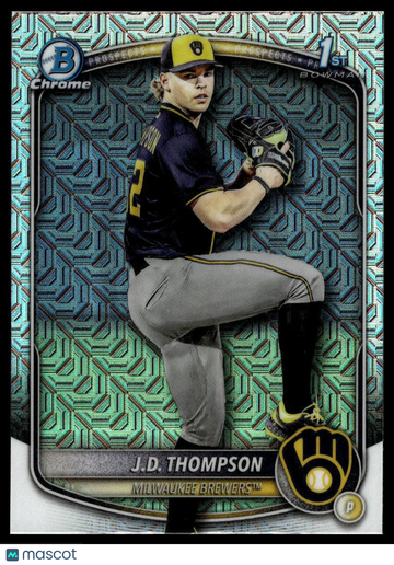 2025 Bowman Draft JD Thompson #BDC-14 Chrome Mojo Refractor