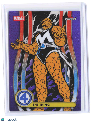 2026 Topps Finest Marvel She-Thing Sharon Ventura 69/75 #041