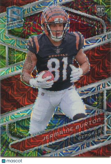 Jermaine Burton 2024 Rookie Panini Authentic Cincinnati Bengals
