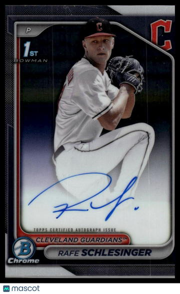 2024 Bowman Draft Rafe Schlesinger #CPA-RSC Chrome Prospect Autographs AU