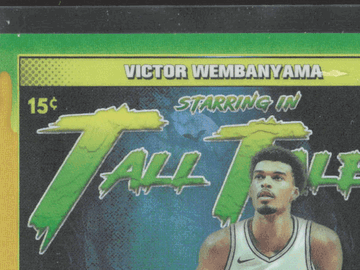 2025 Topps Chrome Tall Tales Victor Wembanyama #TT-4 Gold Refractor /50