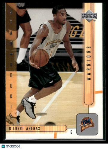 2001-02 Upper Deck Gilbert Arenas #202 RC