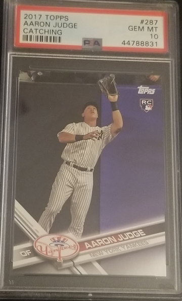 2017 Topps Aaron Judge RC #287 PSA 10 
