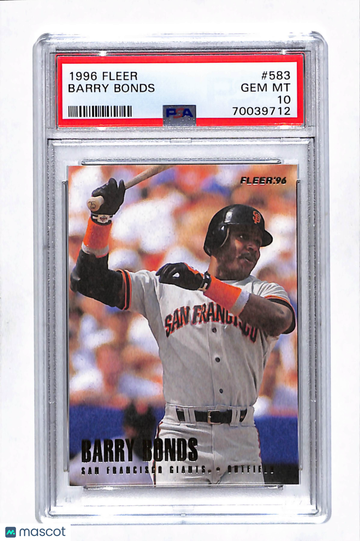1996 Fleer Barry Bonds #583 PSA 10