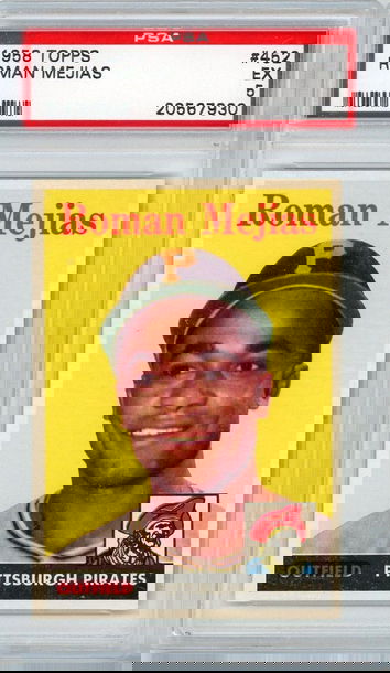 1958 Topps Roman Mejias #452 PSA 5 P1337