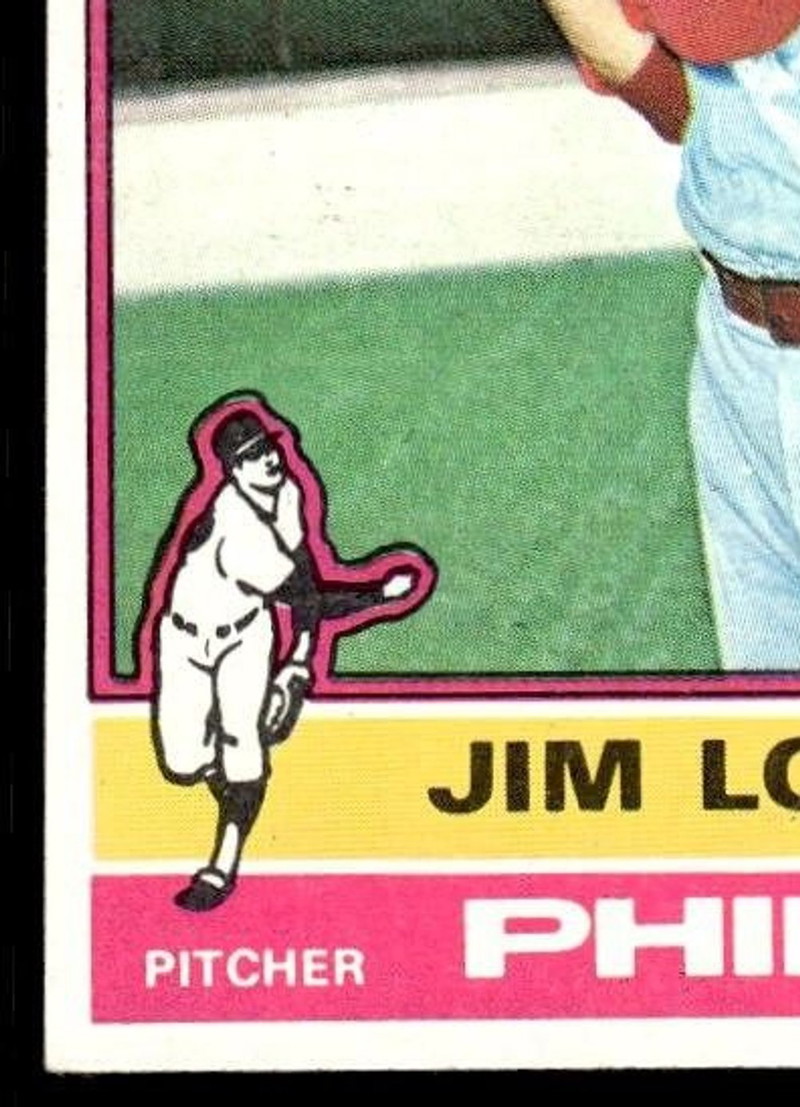 1976 Topps Baseball Card Philadelphia Phillies Jim Lonborg #271 NR-MT ...