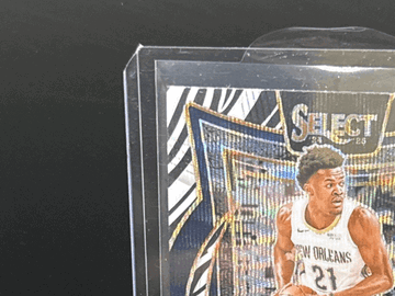 2024-25 Panini Select Yves Missi #88 Zebra Prizm Parallel/Variety Rookie Base Set