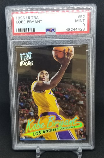 Kobe Bryant 1996 ultra rookie psa 9