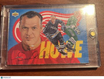 1992-93 Upper Deck Gordie Howe #27 Checklist