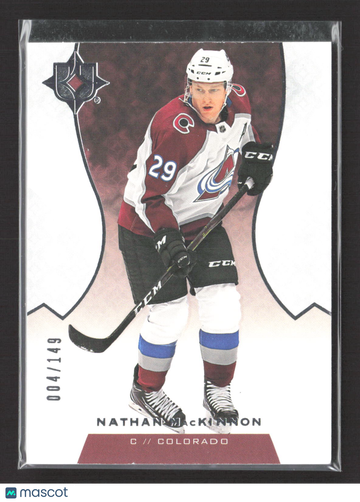 2020 Upper Deck Ultimate Collection Nathan MacKinnon #41