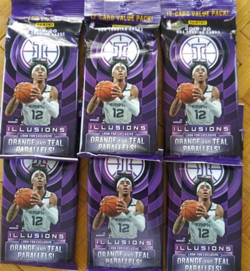2019-20 NBA Illusions 6x Value Pack lot