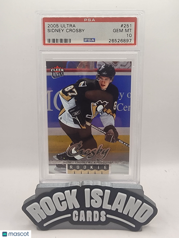Sidney Crosby 2005 Fleer Ultra #251 Rookie PSA 10