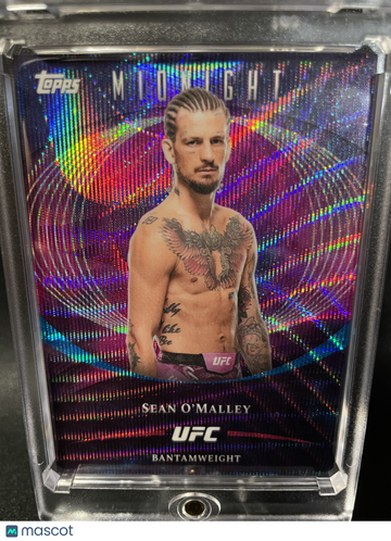 2026 Topps Midnight UFC Sean O'Malley #5 Moon Beam Short Print Insert Low Pop