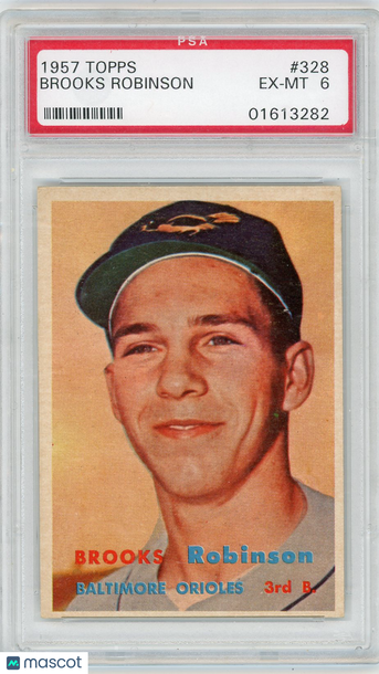 1957 Topps Brooks Robinson #328 PSA 6