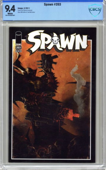 Spawn #203 CBCS 9.4 Art & cover by SZYMON KUDRANSKI