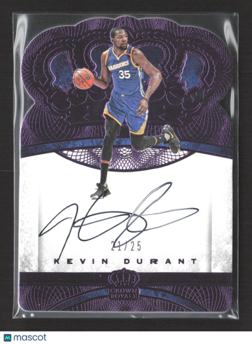 2017 Panini Preferred Crown Royale Kevin Durant #153 Purple /25
