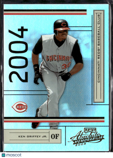 Ken Griffey Jr. 2004 Playoff Absolute Memorabilia Cincinnati Reds