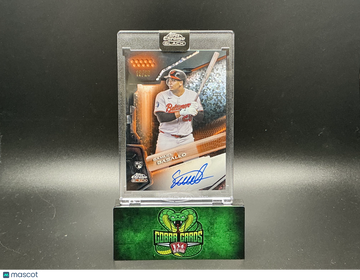 2026 Topps Chrome Black Samuel Basallo #CBA-SB Orange Mini Diamond /25 RC