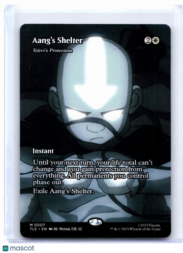 Avatar: The Last Airbender Eternal Aang's Shelter - Teferi's Protection (Borderless) Nonfoil Mythic #0007