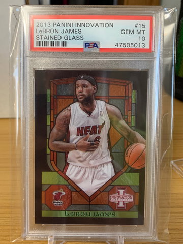 2013 Lebron James Stained Glass PSA 10 *Pop 12*