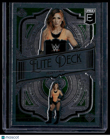 2023 Donruss Elite WWE Becky Lynch #12 Elite Deck Green