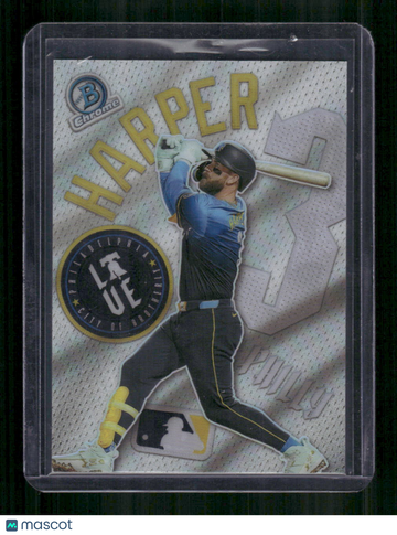 2024 Bowman Chrome Patchwork Bryce Harper #P-18 SSP