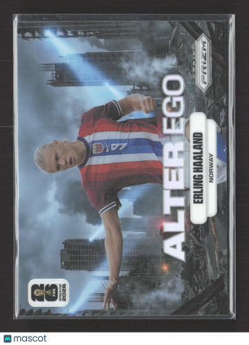 2026 Panini Prizm World Cup 2026 Alter Ego Erling Haaland #4