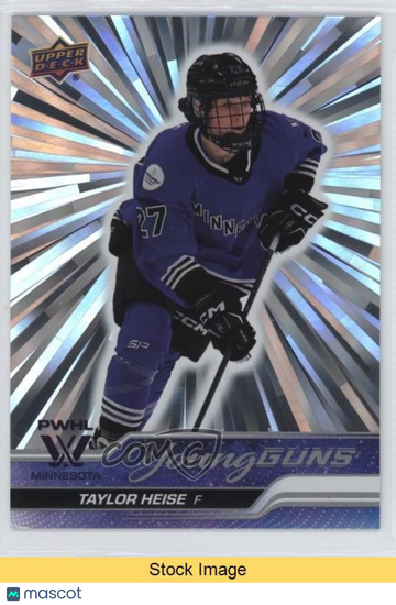 2024 Upper Deck Pwhl 1st Edition Taylor Heise #61 Outburst young guns Rookie