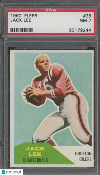 1960 Fleer Jack Lee #38 PSA 7