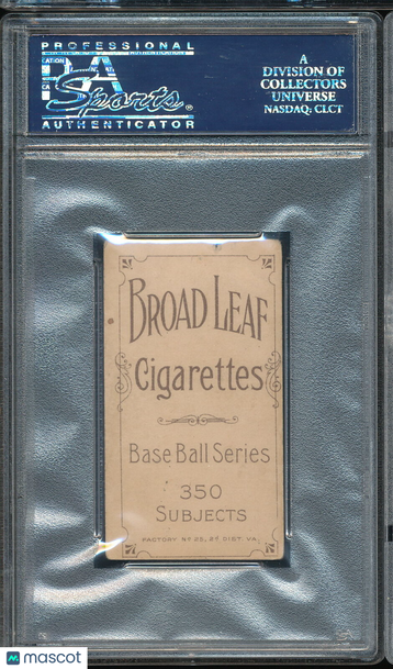 T206 Broadleaf 350/25 Jack Hayden PSA 1 - Indianapolis