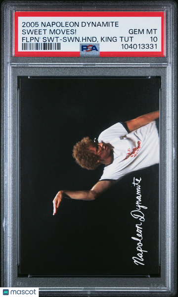 2005 Neca Napoleon Dynamite Flippin' Sweet NAPOLEON DYNAMITE ROOKIE PSA 10