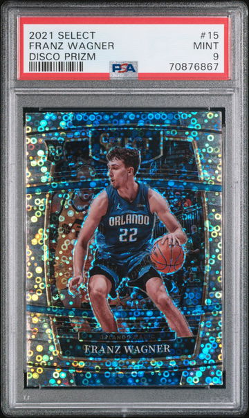 2021 SELECT FRANZ WAGNER #15 PSA 9 Disco Prizm