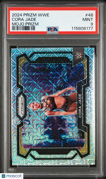 2024 Panini Prizm WWE Cora Jade #48 Mojo PSA 9