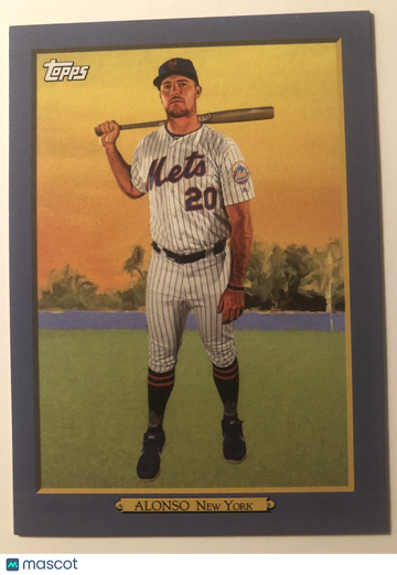 PETE ALONSO 2020 Topps Turkey Red #TR-63 BLUE PARALLEL SP #45/50 New York Mets