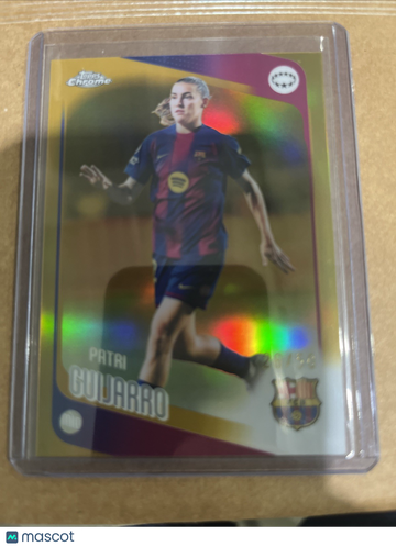2025-26 Topps Chrome UEFA Women's Champions League Patri Guijarro #26 Chrome