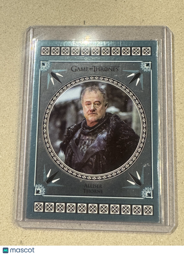 Game of Thrones Legends of the Realm Alliser Thorne Aquamarine Case Topper #54